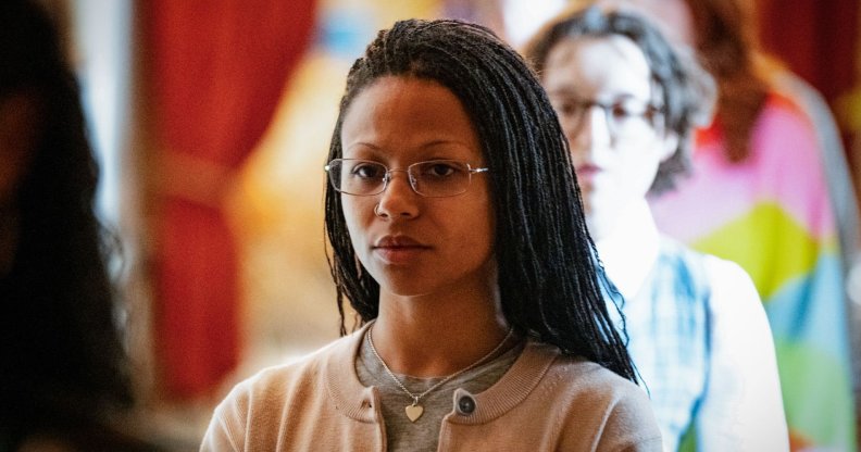 Myha'la on Celebrity Traitors