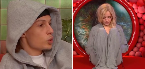 Omar and Rhianna in Big Brother