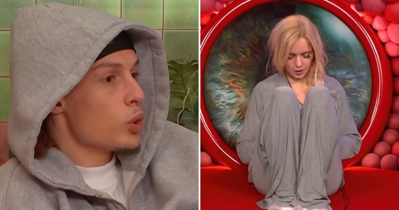 Omar and Rhianna in Big Brother