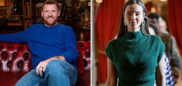 Paul Gorton and Maya Jama