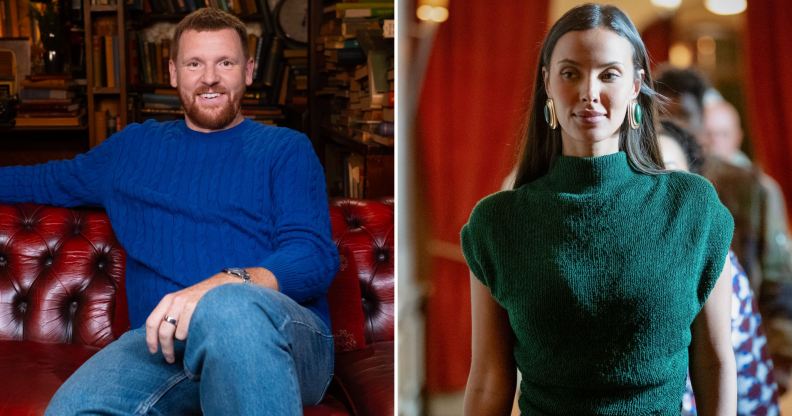 Paul Gorton and Maya Jama