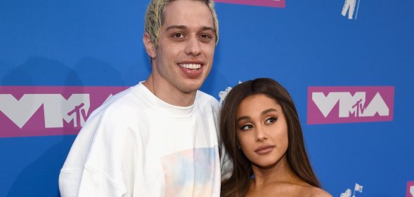 Pete Davidson and Ariana Grande
