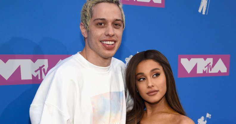 Pete Davidson and Ariana Grande
