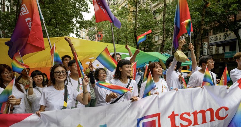 Taiwan LGBT+ Pride Parade in central Taipei in 2025