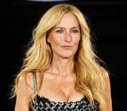 Gillian Anderson Paris Fashion Week