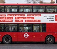 HER's TFL bus campaign