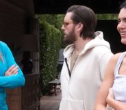 Caitlyn Jenner, Scott Disick and Kendall Jenner on The Kardashians