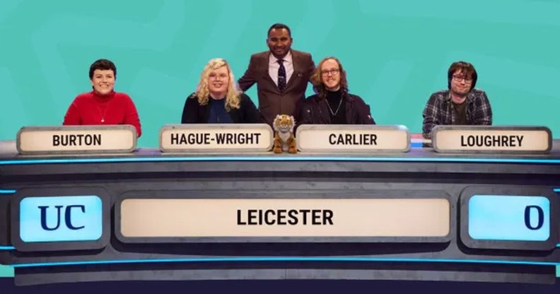 University of Leicester students on University Challenge