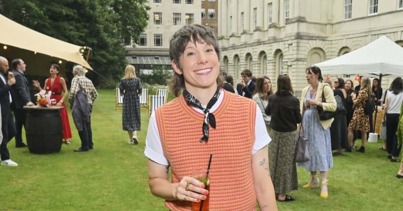 LONDON, ENGLAND - JUNE 16: Suzi Ruffell attends The Substack Fête launch event at The North Lawn at Lincoln's Inn on June 16, 2026 in London, England. (Photo by Dave Benett/Getty Images for The Substa