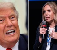 Donald Trump and Dr Annie Andrews