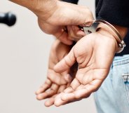 man in handcuffs